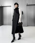 Black Mesh Layered Skirt